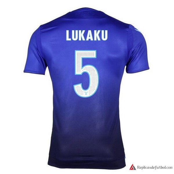 Camiseta Lazio Tercera equipación Lukaku 2017-2018